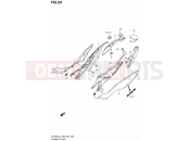 SUZUKI SFV650 L3 (2013) Gladius (E03,E28,E33) 55 - FRAME COVER (SFV650L3 E33)