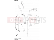SUZUKI SFV650 L3 (2013) Gladius (E03,E28,E33) 64 - HANDLEBAR