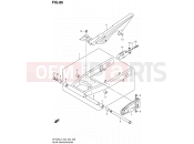 SUZUKI SFV650 L3 (2013) Gladius (E03,E28,E33) 86 - REAR SWINGINGARM