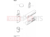 SUZUKI SFV650 L3 (2013) Gladius (E03,E28,E33) 97 - OPTIONAL