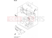 SUZUKI SFV650 L3 (2013) Gladius (E03,E28,E33) 79 - FRONT CALIPER