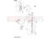 SUZUKI SFV650 L3 (2013) Gladius (E03,E28,E33) 95 - REAR MASTER CYLINDER (SFV650L3 E33)