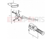 34 - RIGHT HANDLE SWITCH - Suzuki SP370 C (1978)