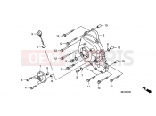 HONDA FJS400A9 SILVER WING 400 ABS 2009 E-7 RIGHT CRANKSHAFT COVER