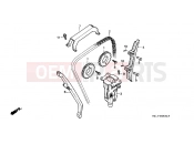 E-4 TIMING CHAIN ​​/ TENSIONER - Honda CB1000FP CB1000 1993