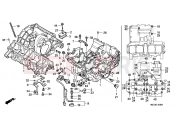 E-15 CRANKSHAFT - Honda CB1000FP CB1000 1993