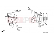 F-22 SUPPORT - Honda CB1000FP CB1000 1993