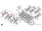 HONDA CBF1000A7 CBF1000 ABS 2007 E-2 CYLINDER HEAD