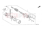 HONDA CBF1000A7 CBF1000 ABS 2007 E-11 STARTER ENGINE