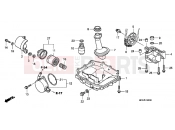 HONDA CBF1000A7 CBF1000 ABS 2007 E-12 OIL TANK / OIL PUMP