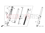 HONDA CBF1000A7 CBF1000 ABS 2007 F-10 FRONT FORK