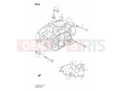 SUZUKI TF125 X (1999) 2 - CRANKCASE