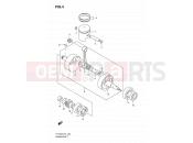 SUZUKI TF125 X (1999) 4 - CRANKSHAFT