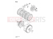 SUZUKI TF125 X (1999) 9 - CLUTCH