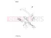 SUZUKI TF125 X (1999) 34 - LEFT HANDLE LEVER (MODEL X E01)