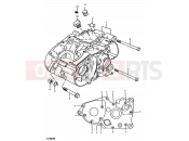 2 - CRANKCASE - Suzuki TS100ER T (1996)