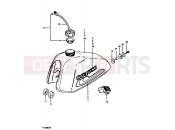 33 - FUEL TANK (TS100ERT E24) - Suzuki TS100ER T (1996)