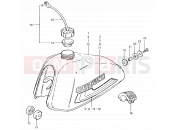 SUZUKI TS125ER X (1999) 53 - FUEL TANK (TS125ERT E18, E22, E24)