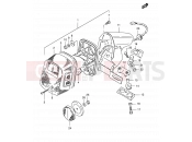 SUZUKI TS125ER L (1990) 31 - REAR COMBINATION LAMP (E17)