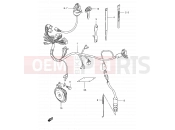 SUZUKI TS125ER R (1994) 33 - WIRING HARNESS