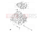 SUZUKI TS125ERC N (1992) 2 - CRANKCASE