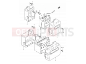 SUZUKI TS125ERC N (1992) 35 - BATTERY HOLDER