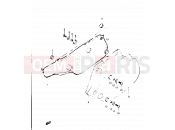 35 - FRAME COVER - Suzuki TS125X / TS125XU G (1986)