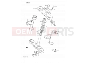 SUZUKI TS200R M (1991) (E02,E04,E24) 36 - STEERING STEM