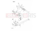 SUZUKI TS200R P (1993) (E04,E24) 27 - STAND - FOOTREST