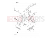 SUZUKI TS200R P (1993) (E04,E24) 49 - REAR SWINGING ARM (E24)