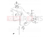 SUZUKI TS200R M (1991) (E03,E28,E33) 28 - FUEL TANK