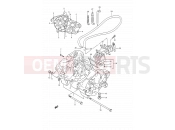 3 - CRANKCASE - Suzuki TS200R N (1992) (E03,E28,E33)