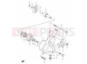 11 - WATER PUMP - Suzuki TS200R N (1992) (E03,E28,E33)