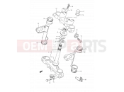 34 - STEERING STEM - Suzuki TS200R N (1992) (E03,E28,E33)