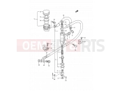 49 - REAR MASTER CYLINDER - Suzuki TS200R N (1992) (E03,E28,E33)