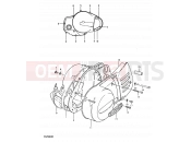 SUZUKI TS250ER N (1992) 3 - CRANKCASE COVER