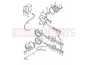 SUZUKI TS250ER X (1999) 27 - TURN SIGNAL LAMP (E22)