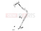 SUZUKI TS250X H (1987) 55 - FRONT BRAKE HOSE