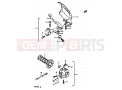 52 - LEFT HANDLE SWITCH (MODEL H/J E01,E02,E21,E24,E25) - Suzuki TS250X J (1988)