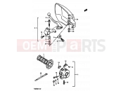 53A - LEFT HANDLE SWITCH (MODEL K E21,E24) - Suzuki TS250X J (1988)