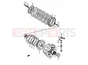 SUZUKI TS250X K (1989) 15 - CLUTCH