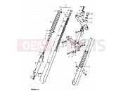 51 - FRONT FORK - Suzuki TS50ERK X (1999)