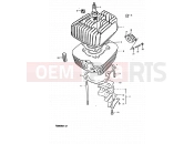 1 - CYLINDER - Suzuki TS50ERKD X (1999)