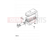 6 - AIR CLEANER - Suzuki TS50ERKD X (1999)
