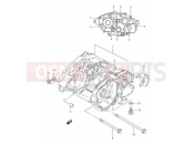 2 - CRANKCASE - Suzuki TS50XK E (1984)