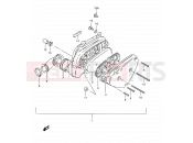 6 - AIR CLEANER - Suzuki TS50XK E (1984)