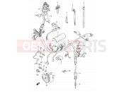 21 - WIRING HARNESS - Suzuki TS50XK E (1984)