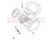 SUZUKI TS50W E (1984) 8 - OIL PUMP