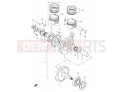 SUZUKI TU250X X (1999) 5 - CRANKSHAFT