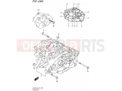 SUZUKI TU250X L6 (2016) (E24) 108A - CRANKCASE